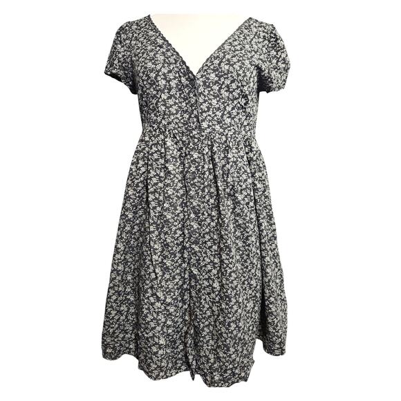 Denim & Supply Ralph Lauren Ditsy Floral Baby doll Mini Dress Sz Small - Picture 1 of 3